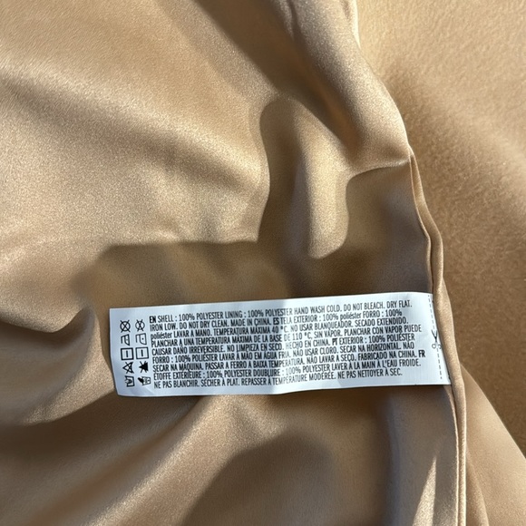 Forever 21 Premium Label Tan Belted Coat NWTGS size Large - Picture 5 of 6